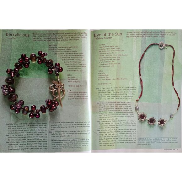 Stringing Magazine Spring 2006 Over 150 Designs And How To Create Them - Picture 8 of 16